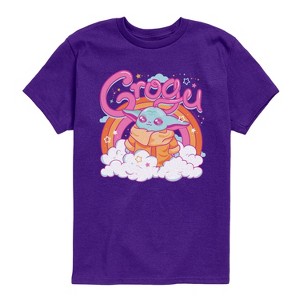 Boys' - The Mandalorian - Grogu Kawaii Short Sleeve Graphic T-Shirt - 1 of 3