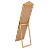 vidaXL Free-Standing Mirror Gold 15.7 in.x63 in. - 4 of 4