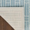 Nourison Washable Charm Back to College Geometric Modern Indoor Rug - 4 of 4