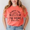 Simply Sage Market Women's Take The Scenic Route Horizon Short Sleeve Garment Dyed Tee - 2 of 2