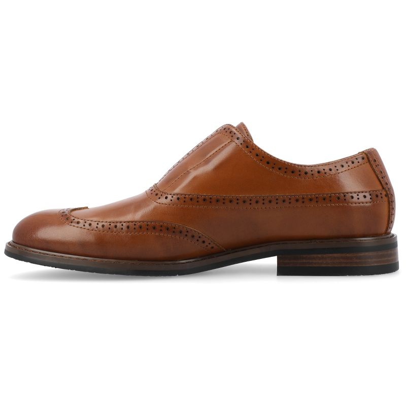 Vance Co. Mens Nikola Tru Comfort Foam Slip-on Oxford Dress Shoe, 2 of 9