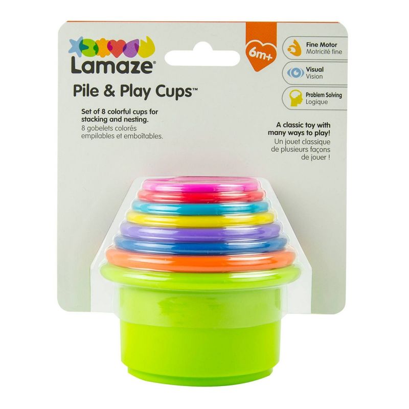 Lamaze Pile &#38; Play Stacking Cups - 8ct, 6 of 9