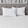 Standard Medium Machine Washable Reserve Cotton Fresh Pillow White - AllerEase - 4 of 4