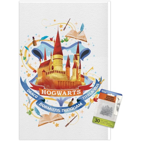 Trends International The Wizarding World: Harry Potter - Slytherin Charm  Wall Poster, 22.375 x 34, Premium Unframed Version