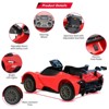 Kids Ride On Car, Licensed KTM 12V Electric Sports Car with Remote Control, Battery Powered Sports Car, Sound System - 3 of 4
