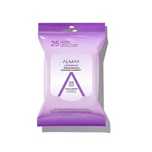 Almay Longwear Makeup Remover Cleansing Towelettes - 25ct - 1 of 1