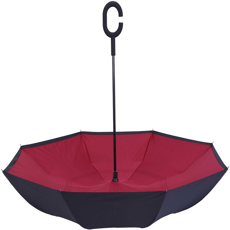 Windproof Inverted Reverse Close Umbrella, 2 of 5