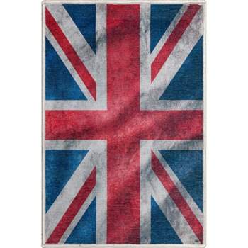 Well Woven Apollo British Flag Area Rug