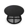 Coffee Table Living Room Coffee Table With Round Tabletop, Solid Wood Legs, Up To 330 Pounds Capacity - 3 of 4