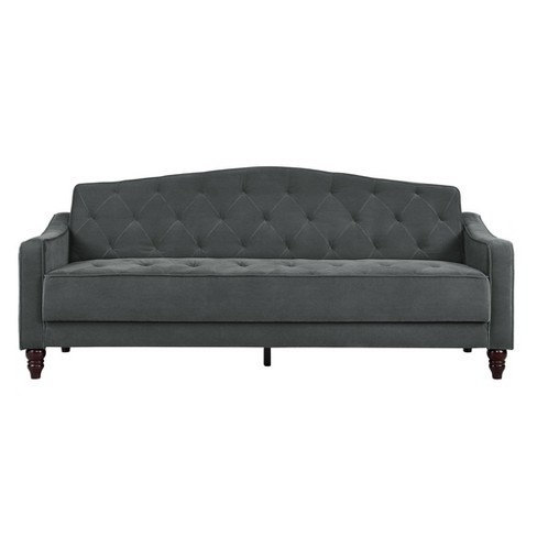 Traditional Tufted Convertible Sofa Novogratz Target