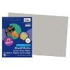 Pacon Prang Construction Paper Gray 12" x 18" 50 Sheets Per Pack 5 Packs (PAC8807-5) - 2 of 2