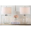 Neville Clear Glass Table Lamp (Set of 2) - LIT4067 - Glass - Safavieh - 3 of 4