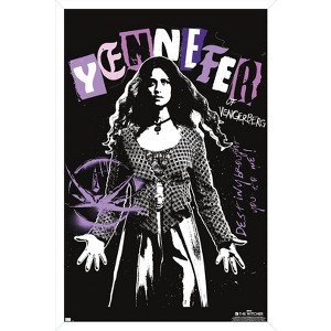 Trends International Netflix The Witcher: Season 3 - Yennefer Framed Wall Poster Prints - 1 of 4