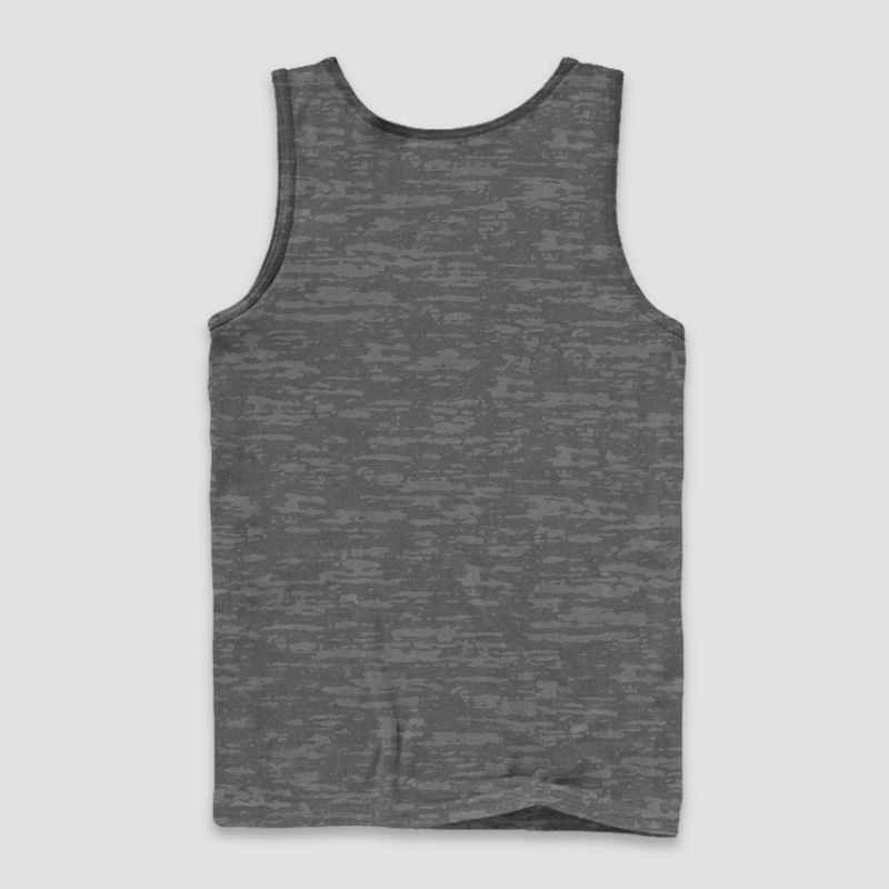 Men&#39;s USA Vertical Flag Tank Top - Charcoal Gray, 2 of 4