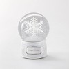 Personalization Mall Engraved Happy Holidays Musical Snowflake Snow Globe - 2 of 3