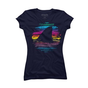Junior's Design By Humans It's Shark Week Somewhere By BeanePod T-Shirt - 1 of 3