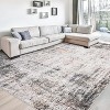 Fulvari Vintage Area Rugs,Machine Washable Vintage Area Rugs With Non-Slip Backing, Soft Short Pile Carpet for Bedroom,Hallway - 3 of 4