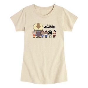 Girls' - Avatar - Chibi Group Short Sleeve Graphic T-Shirt - 1 of 2