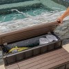 XtremepowerUS 36" Universal Resin Spa and Hot Tub Steps Hidden Storage 2 Step - 4 of 4