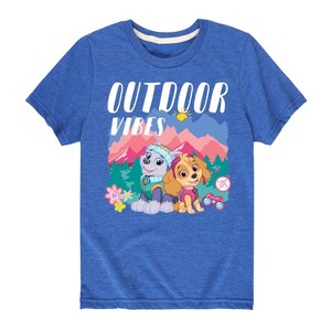 Boys' - Paw Patrol - Outdoor Vibes Short Sleeve Graphic T-Shirt - 1 of 4