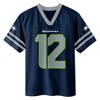 NFL Seattle Seahawks Boys' Short Sleeve 12 Fan Jersey - image 2 of 3