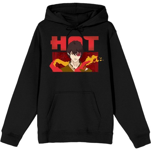 Hot Zuko Men's Black Hoodie - image 1 of 2