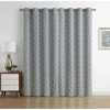 Kate Aurora Chic Living 100% Max Blackout Trellis Thermal Curtains - 3 of 3