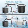 Mojgar Ice Bath Water Chiller for Cold Plunge Tubs, 1/3 HP  Ice Bath Chiller with External Filter Water Pump - 2 of 4