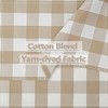 Buffalo Check Plaid Cotton Blend Kitchen Curtains - 3 of 4