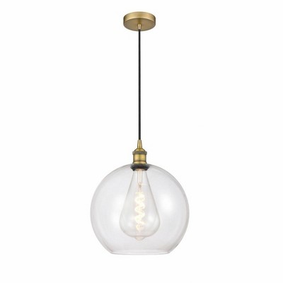 Athens - 1 Light Mini Pendant In Industrial Style-14.38 Inches Tall and 11.75 Inches Wide
