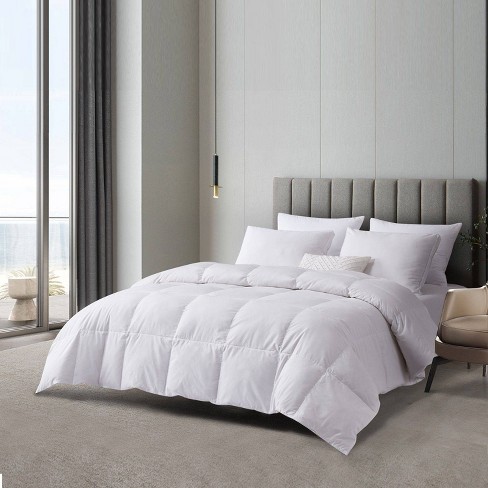 Full queen All Season Cotton Blend Feather Down Comforter