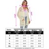 Coolmee Women Crochet Lightweight Cardigan Open Front Long Sleeve Below Hip Hollow Out Cardigans - 4 of 4