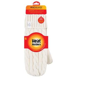 SockShop Heat Holders Thermal Gloves Black Large / X Large - Screwfix