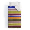Deny Designs Avenie Modern Craft Roman Striped Comforter and Sham Set - 2 of 4