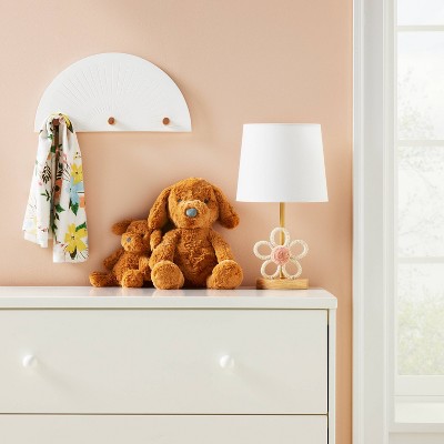 Brown Faux Fur Dog Plush Set with Mini Plush