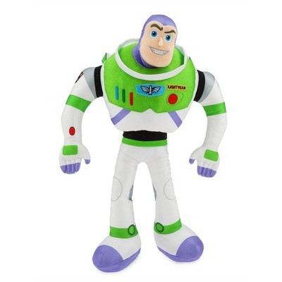 buzz lightyear with andy on foot
