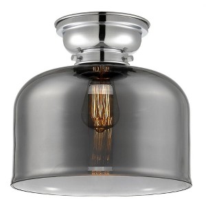 Bell - 1 Light Flush Mount In Industrial Style-9.4 Inches Tall and 12 Inches Wide - 1 of 1