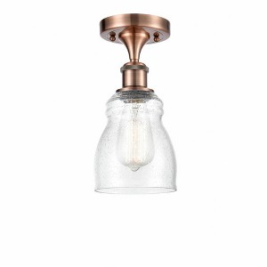 Ellery - 1 Light Semi-Flush Mount In Nautiical Style-13 Inches Tall and 4.5 Inches Wide - 1 of 1