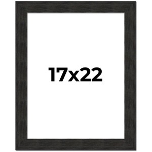 PosterPalooza | Contemporary Black Picture Frame - UV Acrylic, Foam Board Backing, Hanging Hardware - 1 of 4