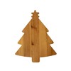 Slickblue Festive Tree-Shaped Wood Serving Board – Ideal for Christmas Snacks, Appetizers & Gifts, 12.75"x16" - 4 of 4