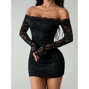 chinese dress ladies Women's Holiday Party Sequin Beaded Lace Up Long Sleeved Dress Dresses  Target Womens Dresses, 7-gold, XL : Amazon.ie: Fashion