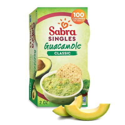 Sabra Classic Guacamole Singles - 8oz/4ct : Target
