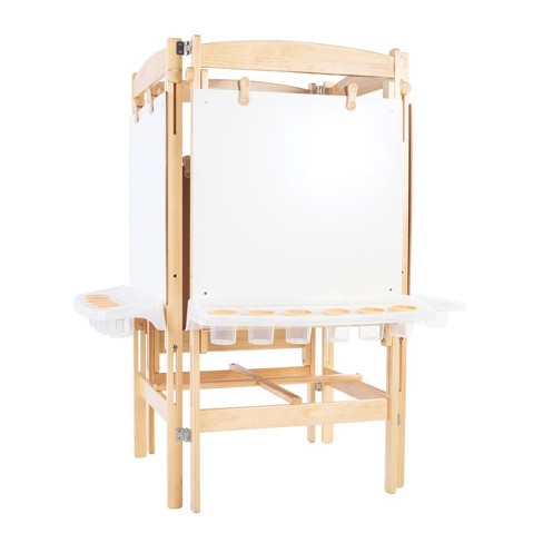 Foldable Wood Easel, 64T  Peter Corvallis Productions - Tent