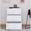 NicBex Mobile File Cabinet with Double Door,Office Cabinet with Metal Handles and Casters,Modern Cabinet,Filing Cabinets for Home Office - 2 of 4