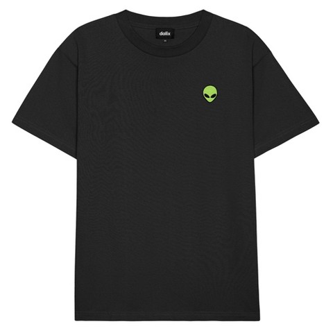 Мужские футболки Dalix Mens Alien Heavyweight Tee in Black S Small
