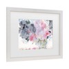 Trademark Fine Art Sheila Golden Blue Indigo Matted Framed Art - 3 of 4