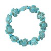 Handmade Genuine Turquoise Hawaiian Sea Turtle Bracelet Sea Turtle - 3 of 4