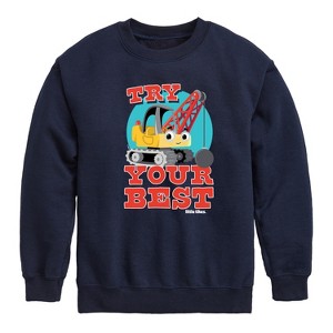 Boys' - Little Tikes - Try Your Best Graphic Long Sleeve Fleece Sweatshirt - 1 of 4