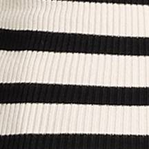 Black/Cream Striped