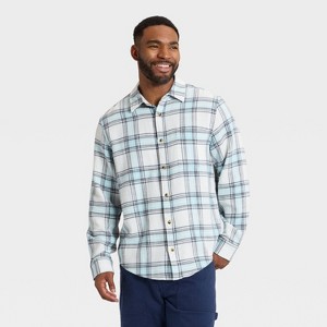 Men's Vintage Light Weight Long Sleeve Shirt - Goodfellow & Co™ - 1 of 3